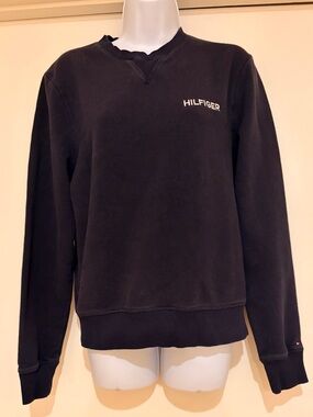 Mens Navy blue Crewneck Sweater
